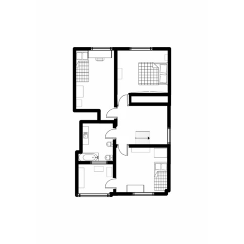 Plano planta segunda